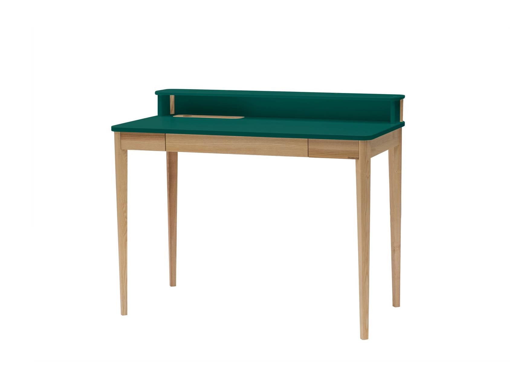 ASHME Skrivebord B 110 x D 56 x H 75 cm  -  Grøn