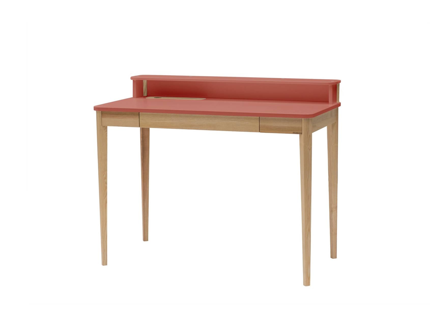 ASHME Skrivebord B 110 x D 56 x H 75 cm  -  Antik pink