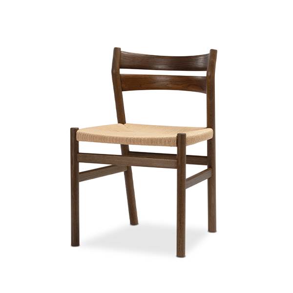 Bernstorffsminde BM1 spisebordsstol - Røget eg, Olieret  : Erling Christensen Møbler