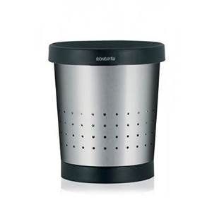 Brabantia Conical Papirkurv 5 liter - Kegleformet - Matt Steel  : Erling Christensen Møbler