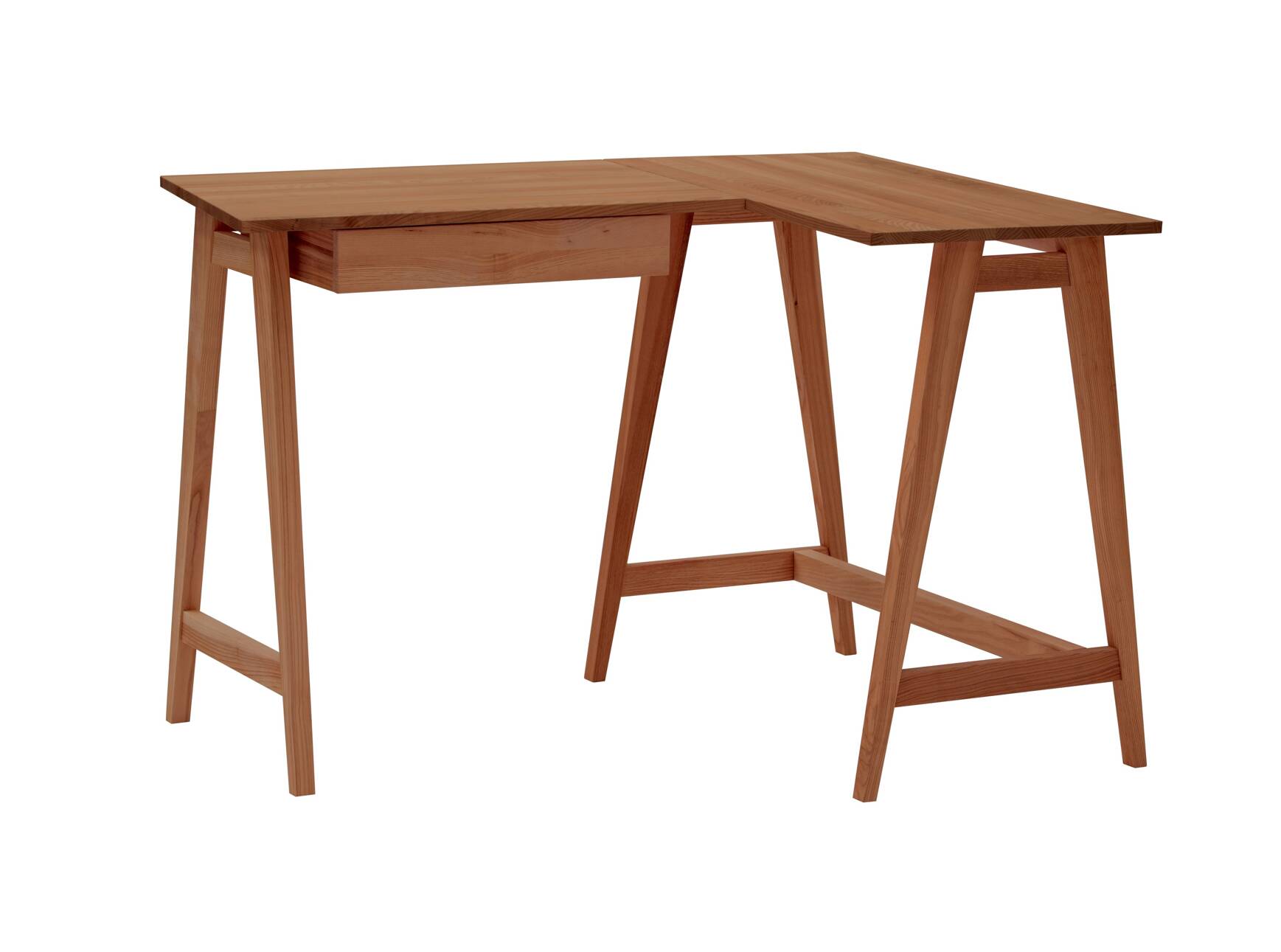 LUKA Hjørneskrivebord B 115cm x D 85cm Eg Højre Side