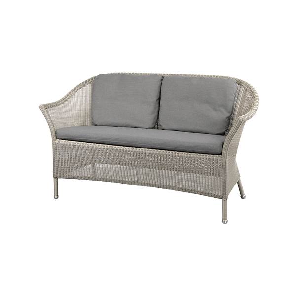 Cane-line Lansing 2-pers. sofa - Taupe - Cane-line Natté (grey) : Erling Christensen Møbler