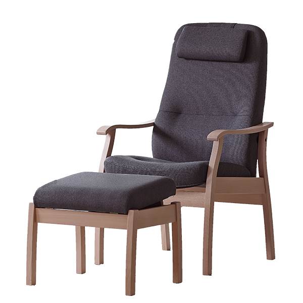 Farstrup Furniture Farstrup Comfort - Applaus hvilestol 5610 - Stof inkl. skammel : Erling Christensen Møbler  : Erling Christensen Møbler