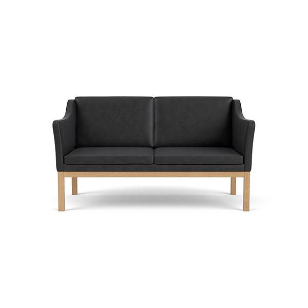 FDB Møbler L45 Mogens Koch 2 personer sofa - Sort  : Erling Christensen Møbler