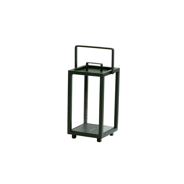 Cane-Line Lighthouse lanterne - lille - H: 42 cm - Dark green Dark green : Erling Christensen Møbler