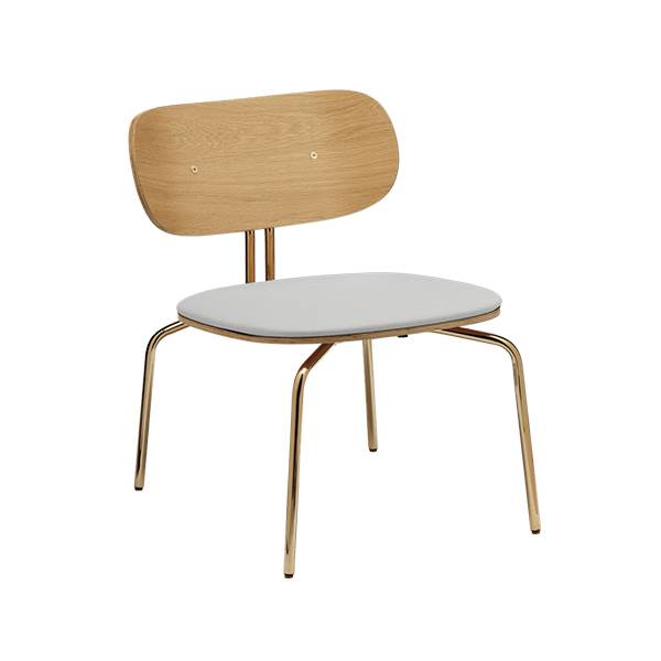 Umage Curious loungestol - Messing / Sterling  : Erling Christensen Møbler