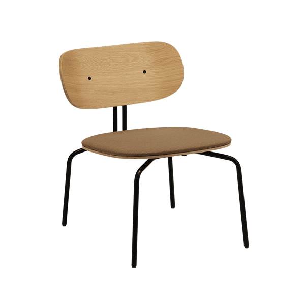 Umage Curious loungestol - Sort / Sugar brown  : Erling Christensen Møbler