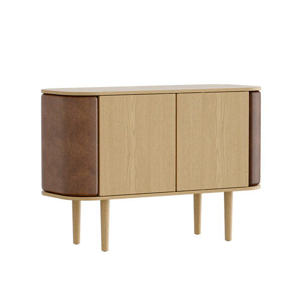 Umage Treasures 2-dørs skænk - Lys eg - Hazelnut  : Erling Christensen Møbler
