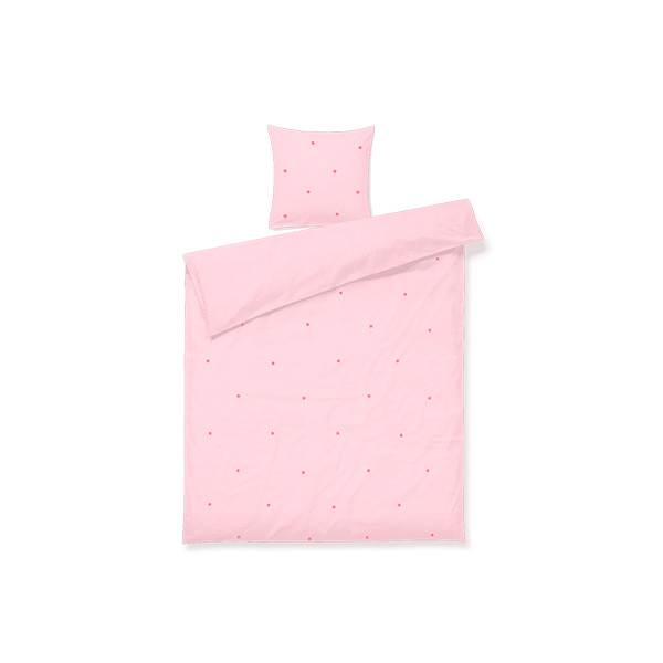 Juna Daisy Sengetøj - Pink/rød - Flere Størrelser  : Erling Christensen Møbler