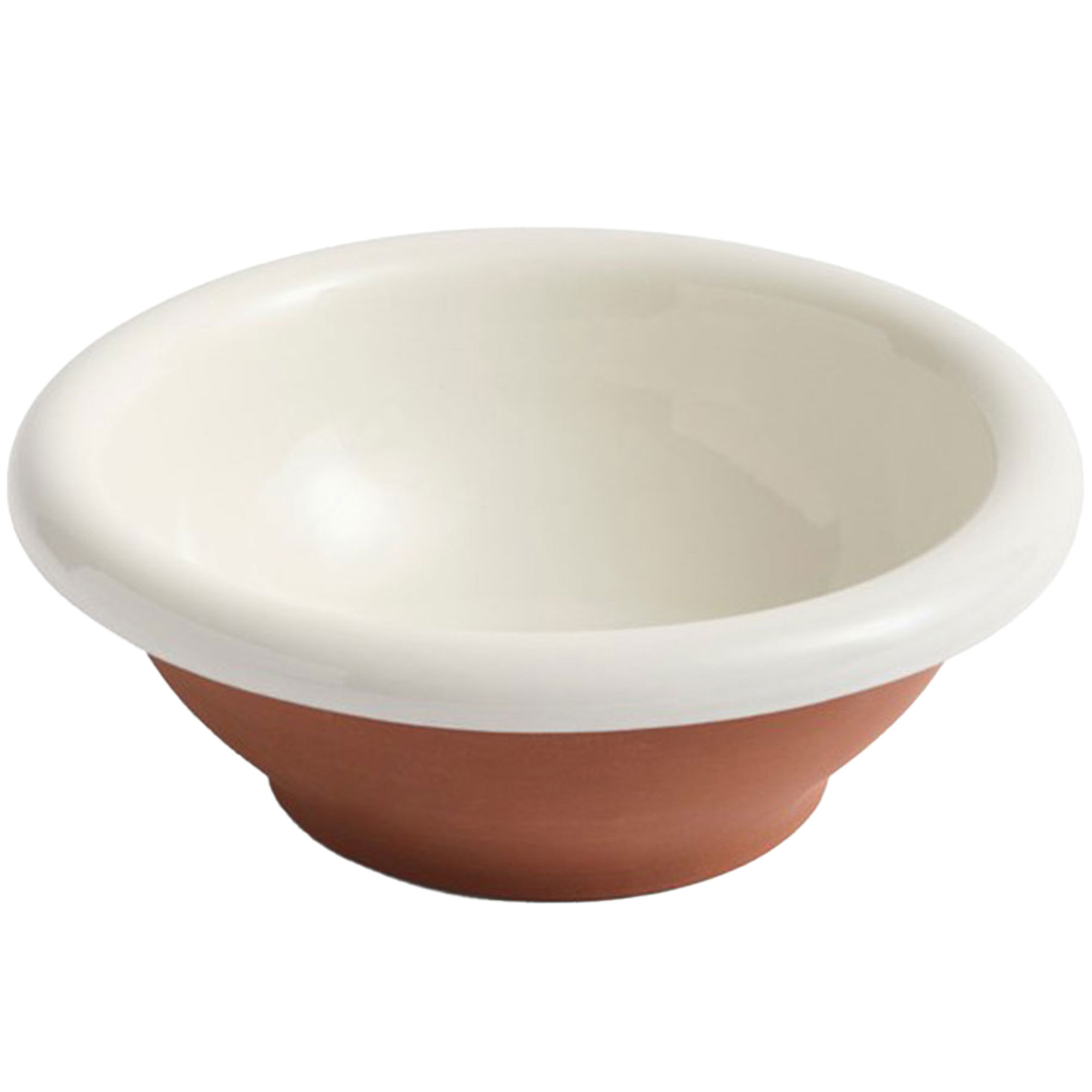 Hay Barro salatskål small, benvit