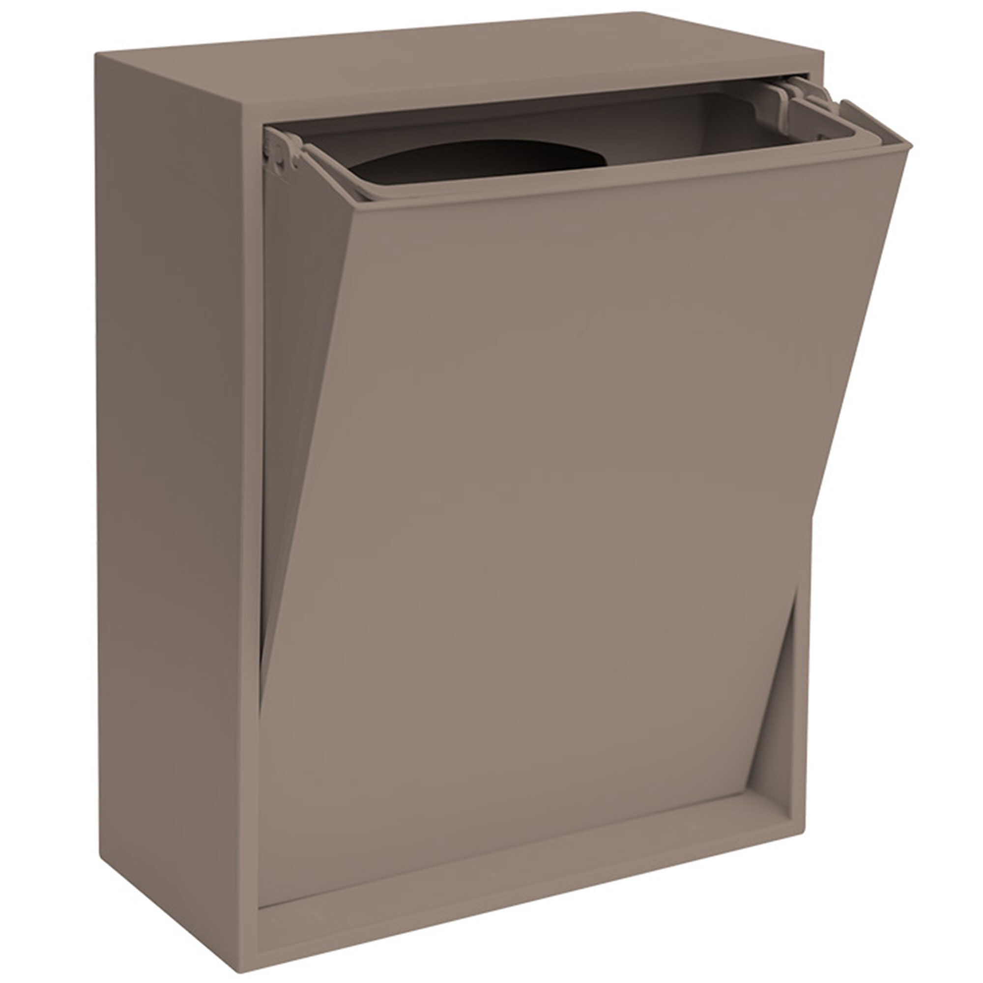 Recollector Recycling Box 12 liter, fungi brown