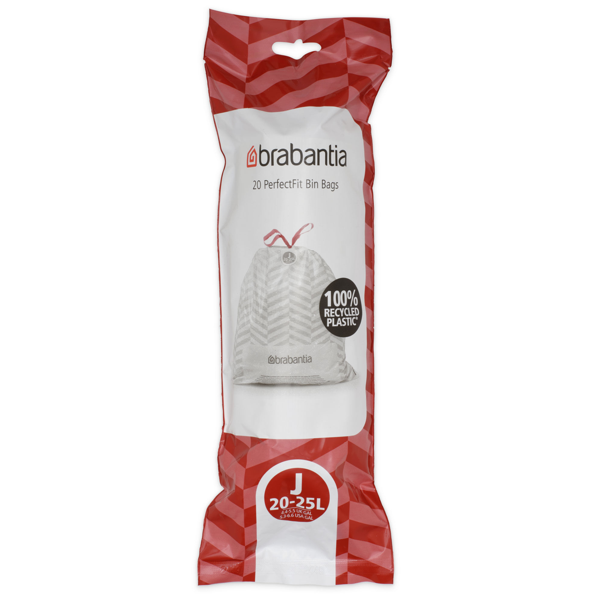 Brabantia PerfectFit affaldsposer J 20-25 liter, 20 stk