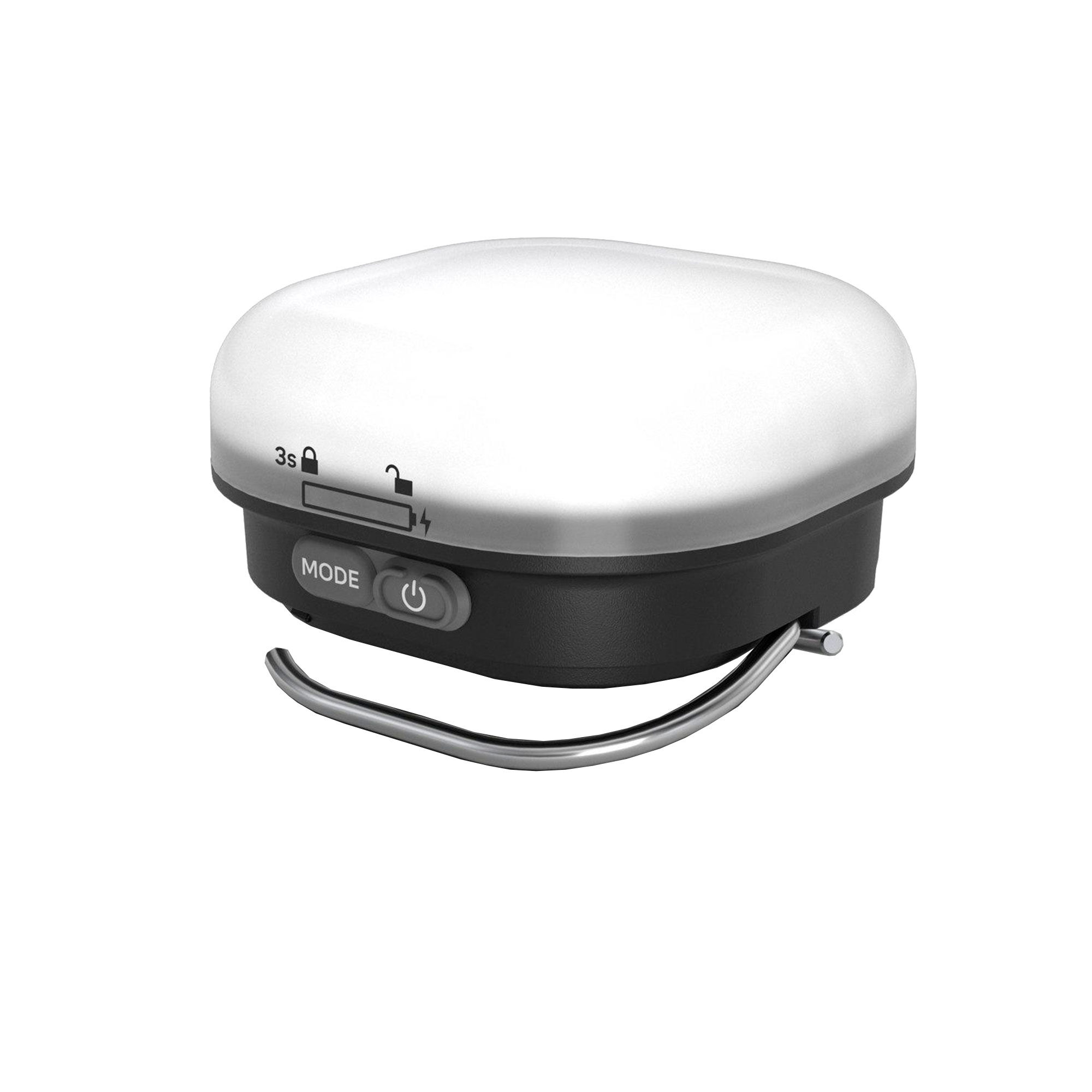 Silva Glow Recharge campinglampe, sort