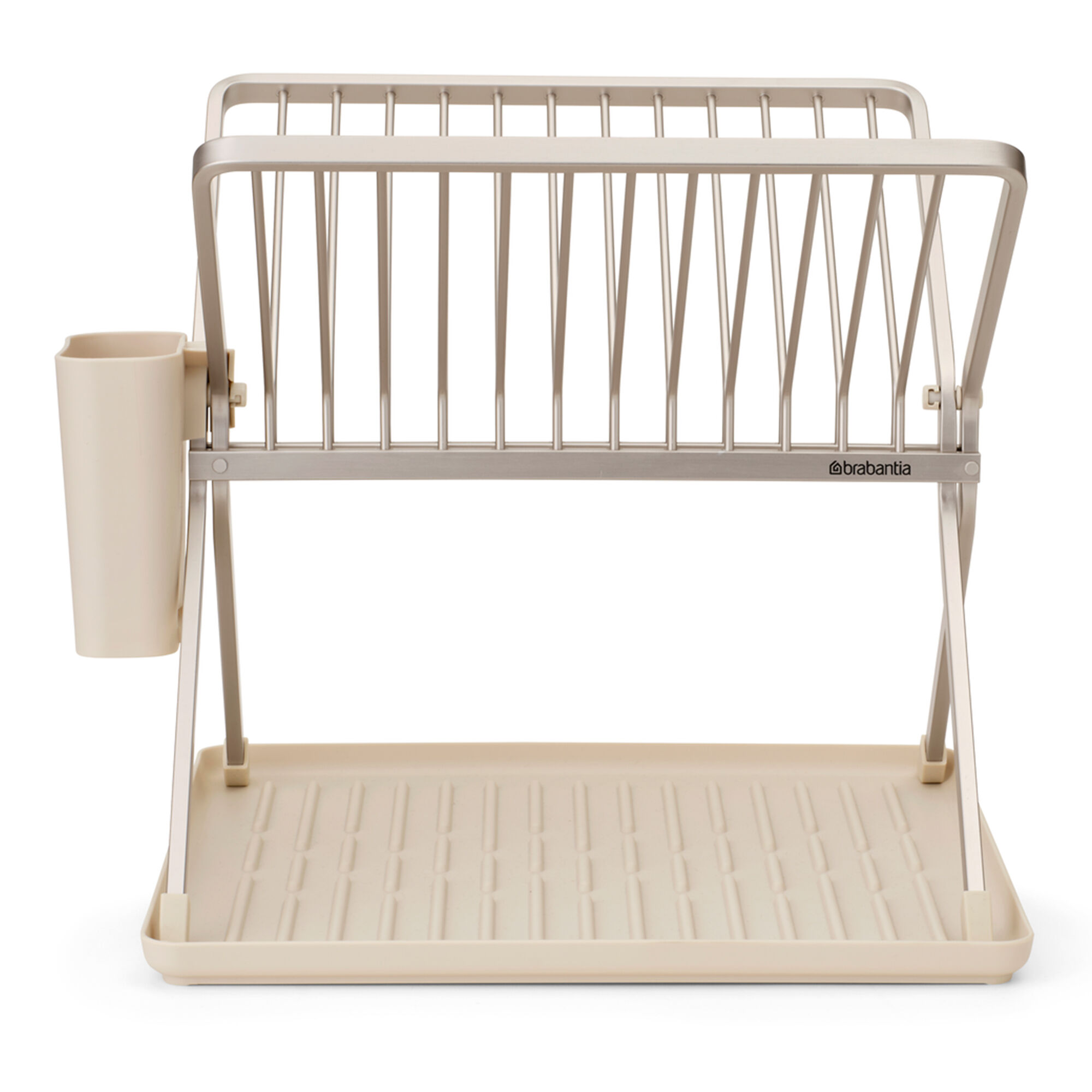 Brabantia Sinkside sammenklappeligt opvaskestativ, soft beige