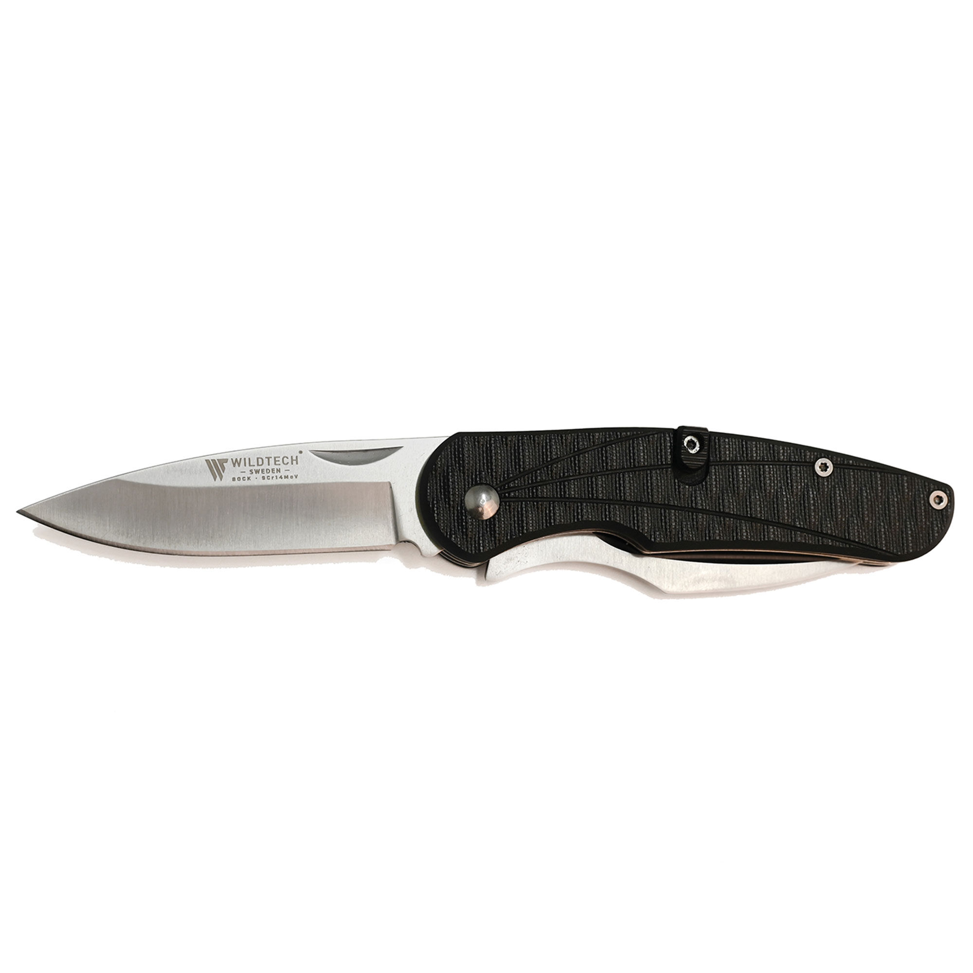 Wildtech Bock lommekniv sort