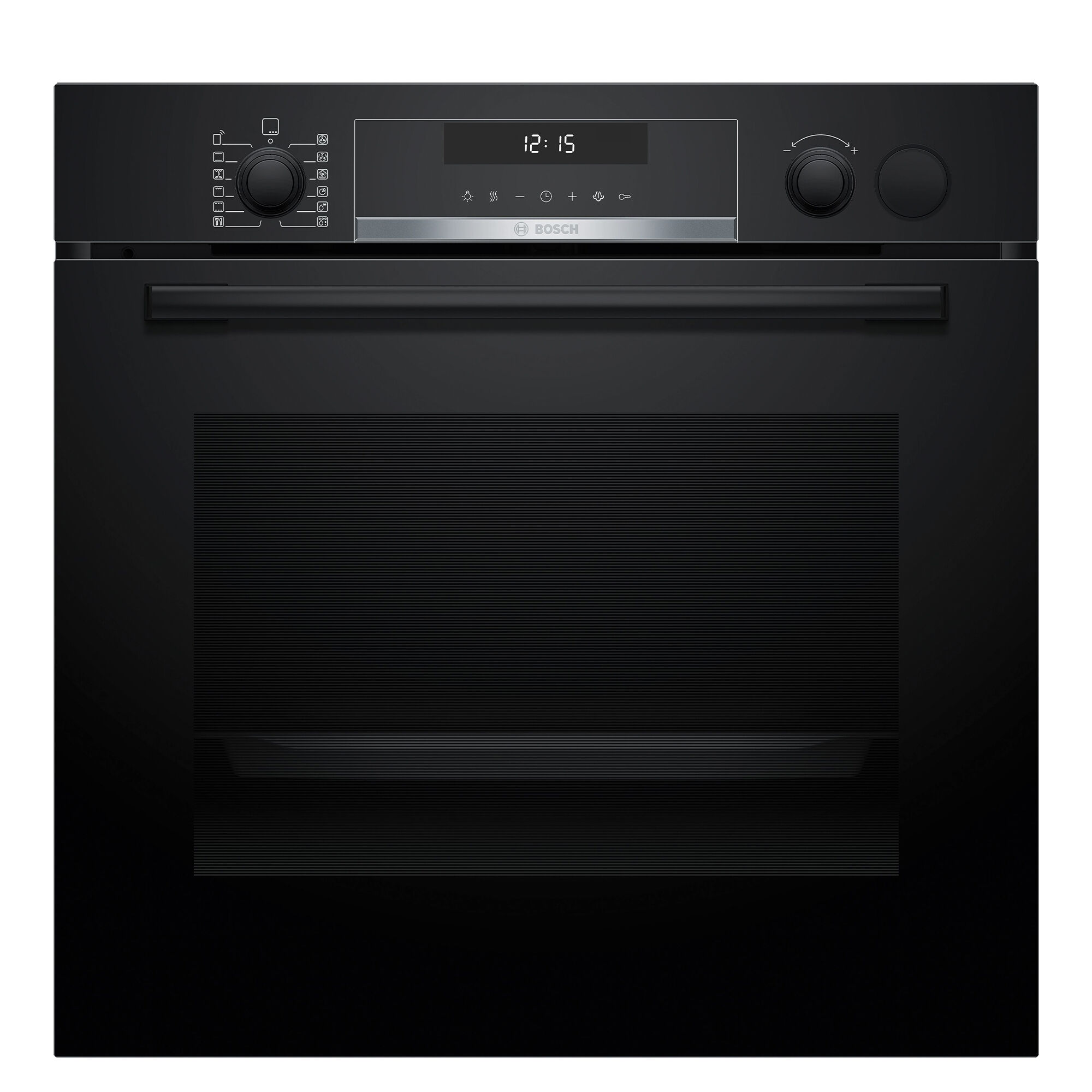 Bosch HRG578BB7 Serie 6 indbygningsovn med dampfunktion, 60 Ã 60 cm, sort