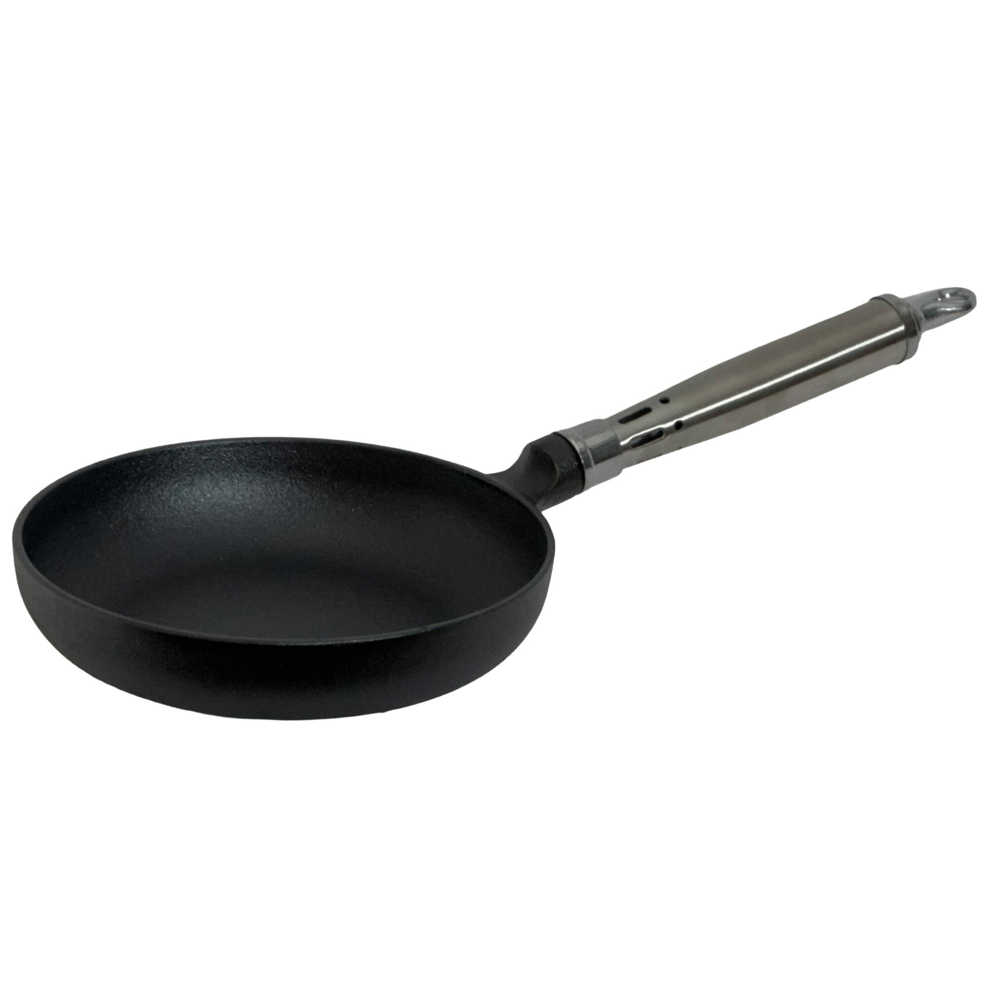 Ronneby bruk Maestro støbejernsstegepande med rund kant, 20 cm