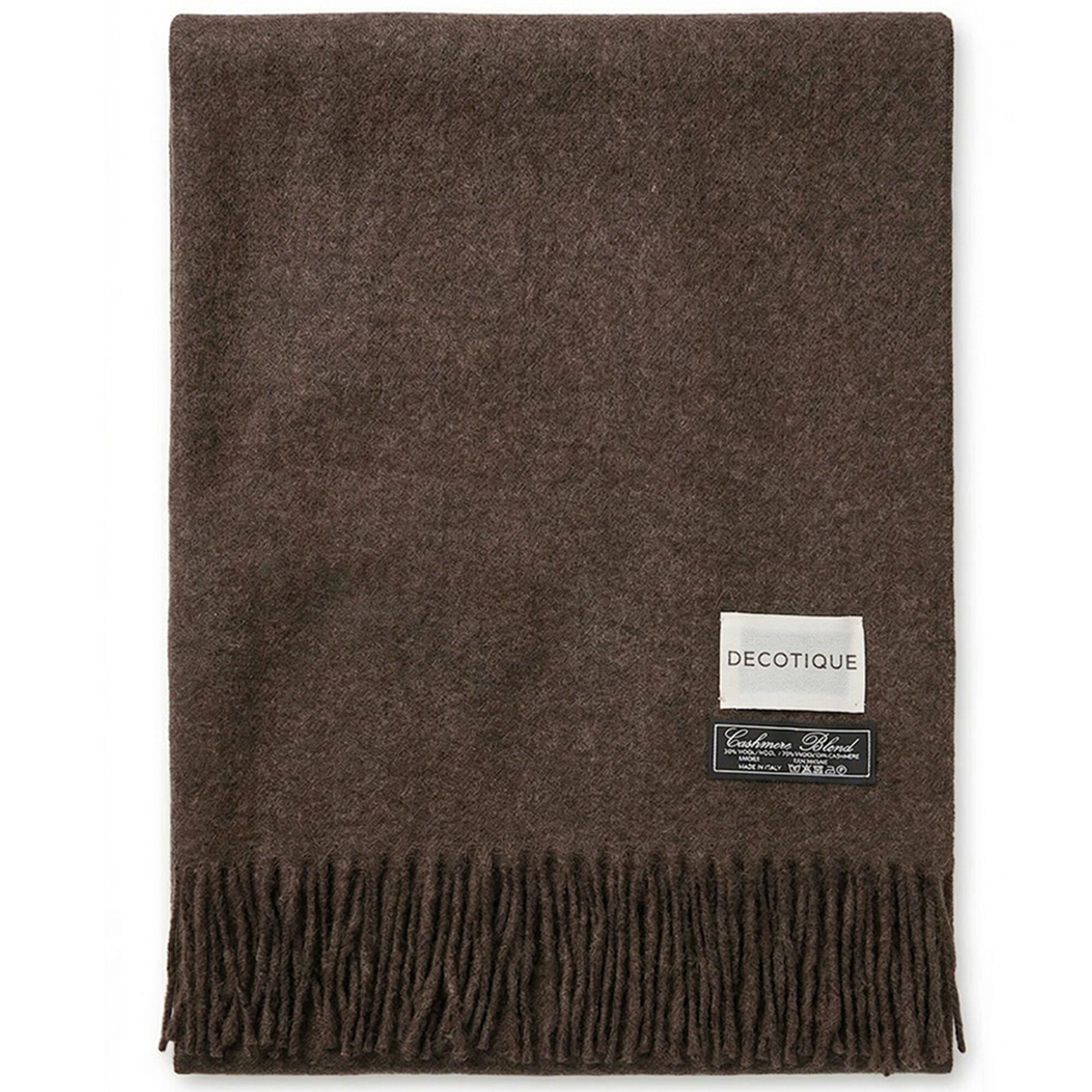 Decotique Desert-plaid i kashmir 180 x 130 cm, brun