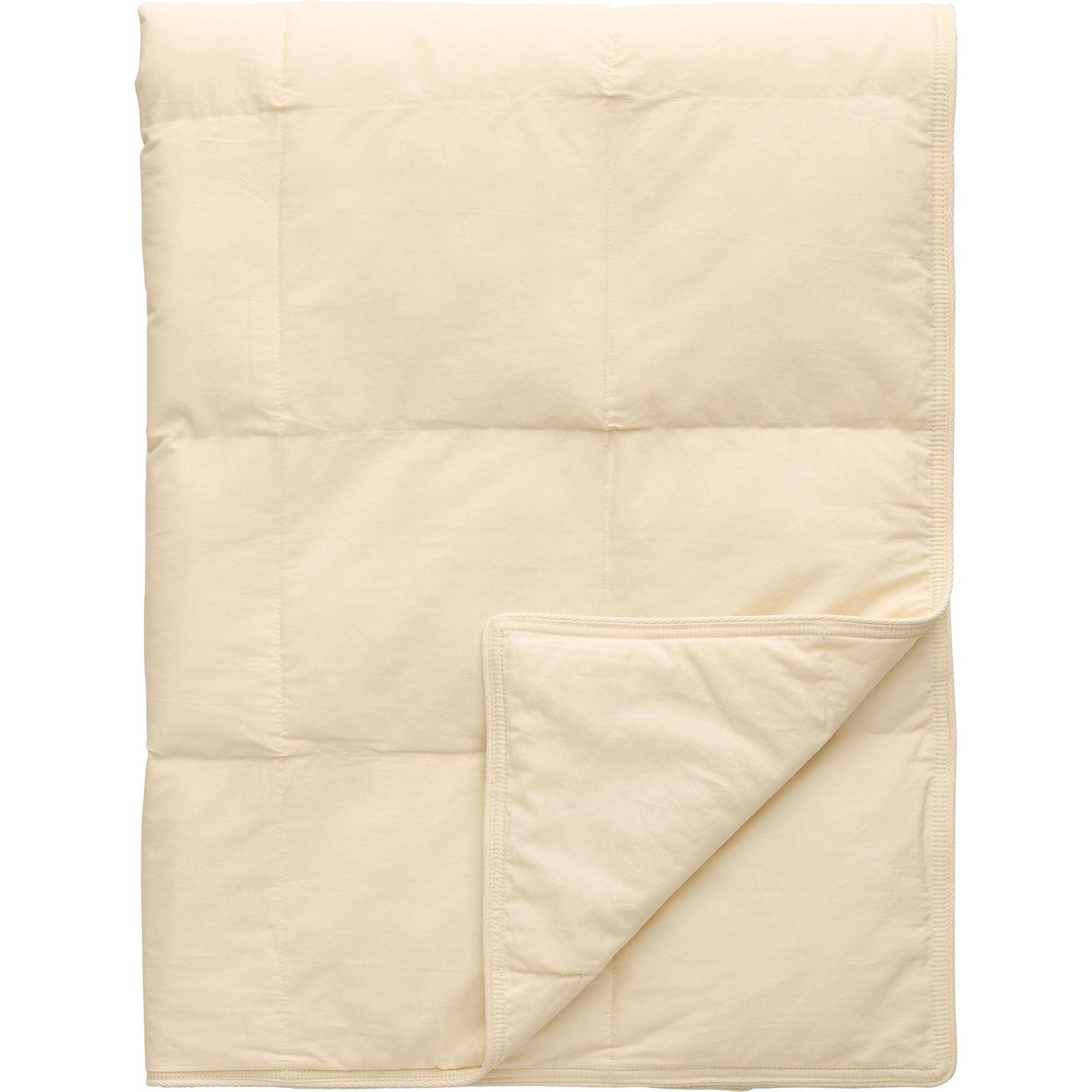 Decotique Luna quiltet plaid 200 x 140 cm, creme