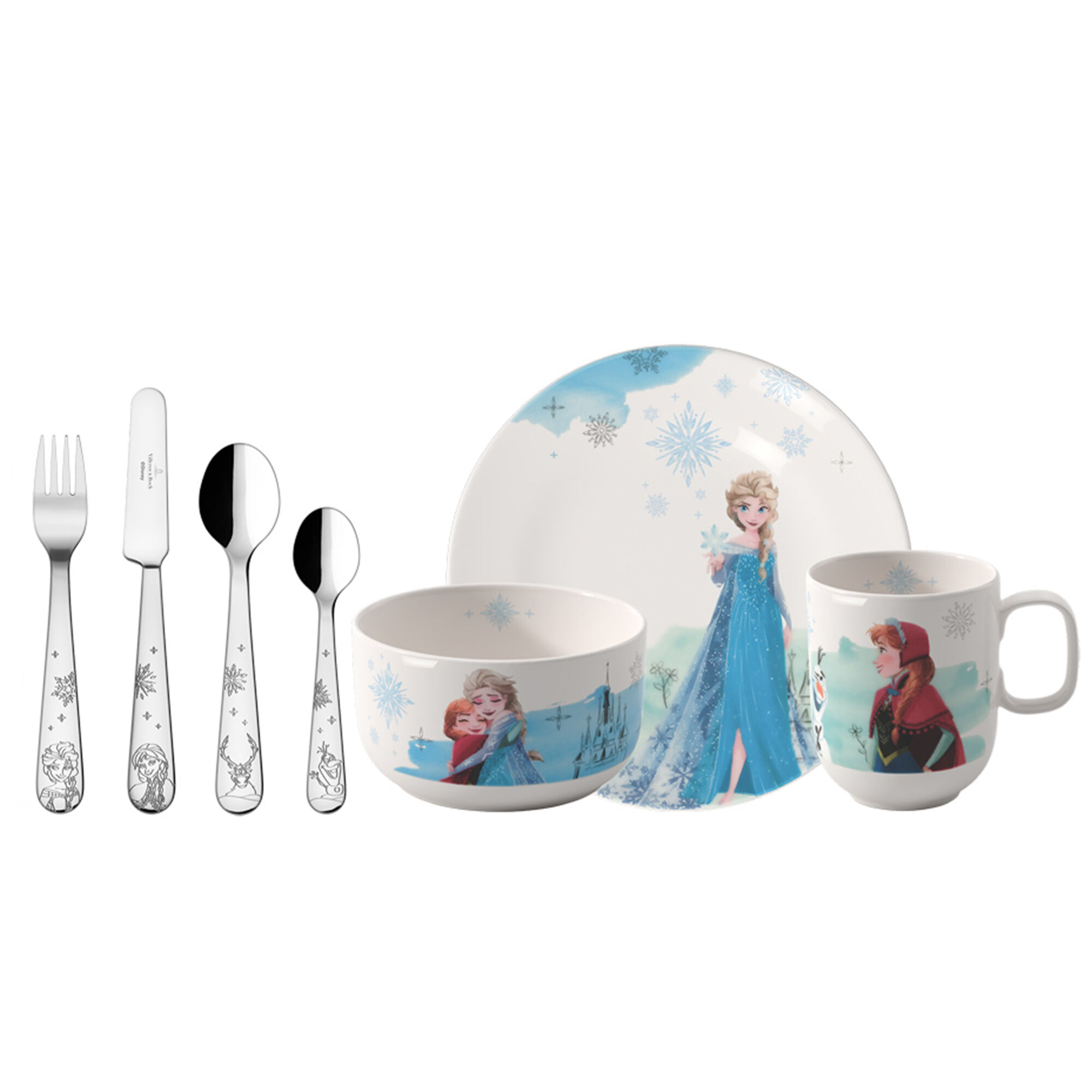 Villeroy & boch Disney Frozen børneservicesæt 7 dele