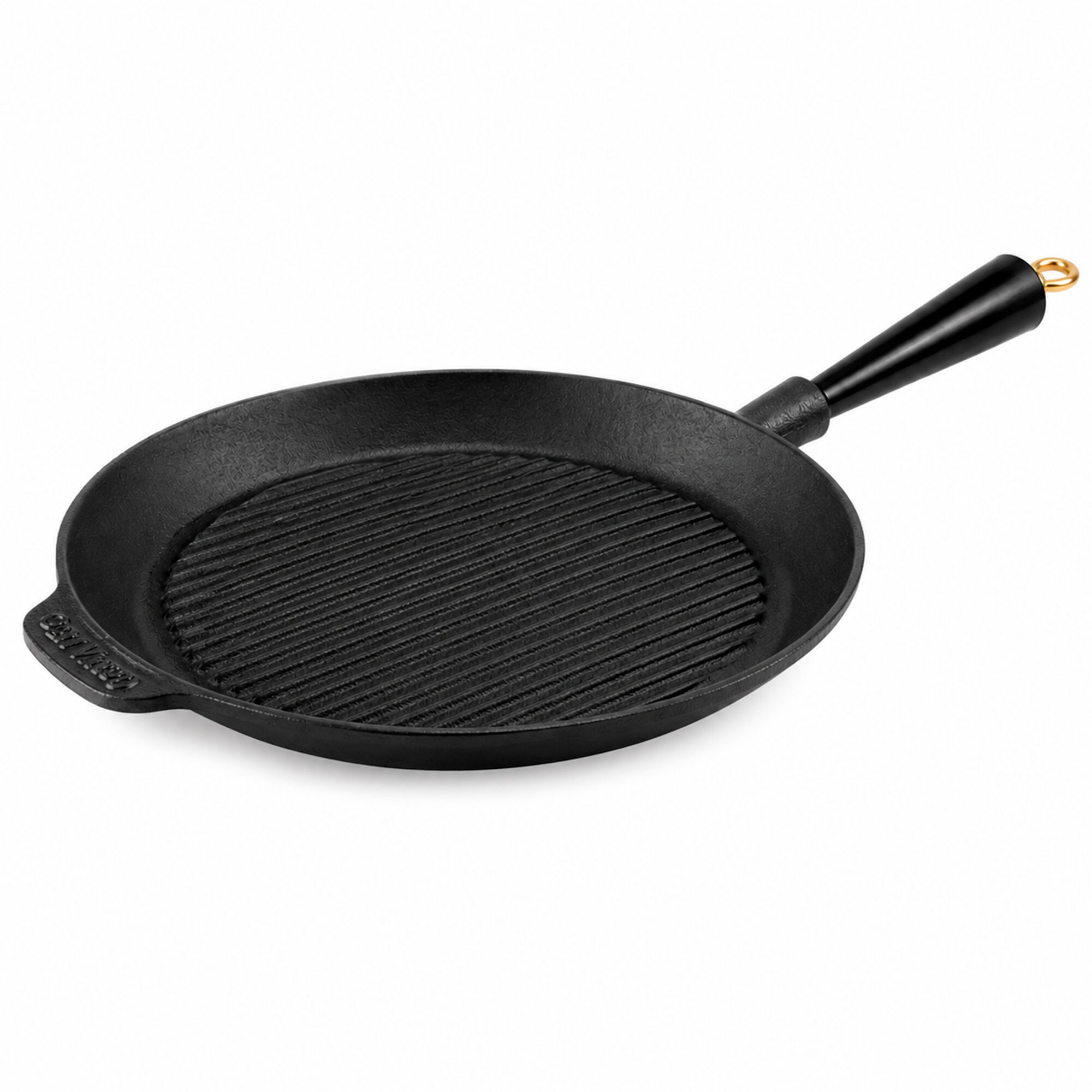 Carl victor Gold grillpande 28 cm, støbejern