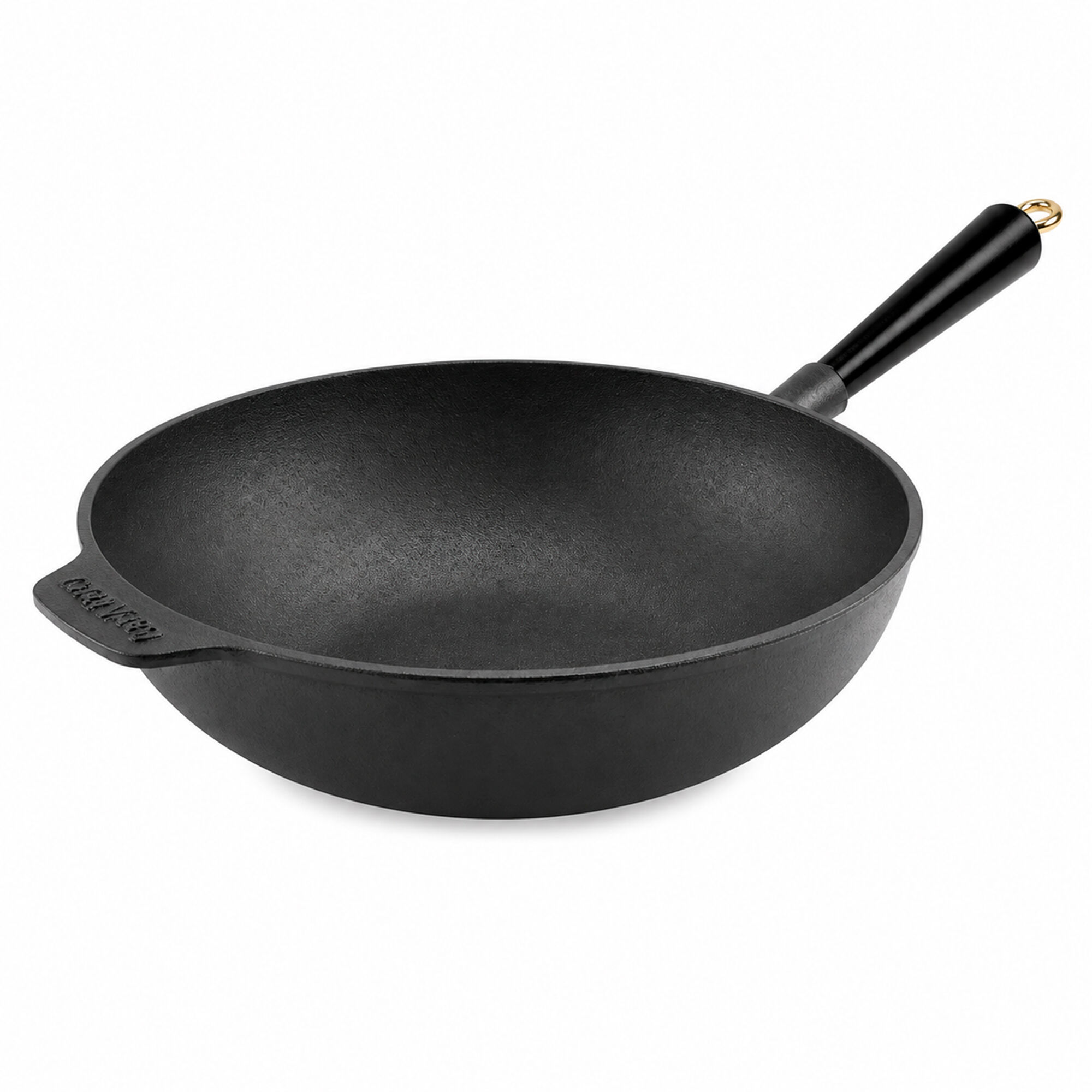 Carl victor Gold wokpande 30 cm, støbejern