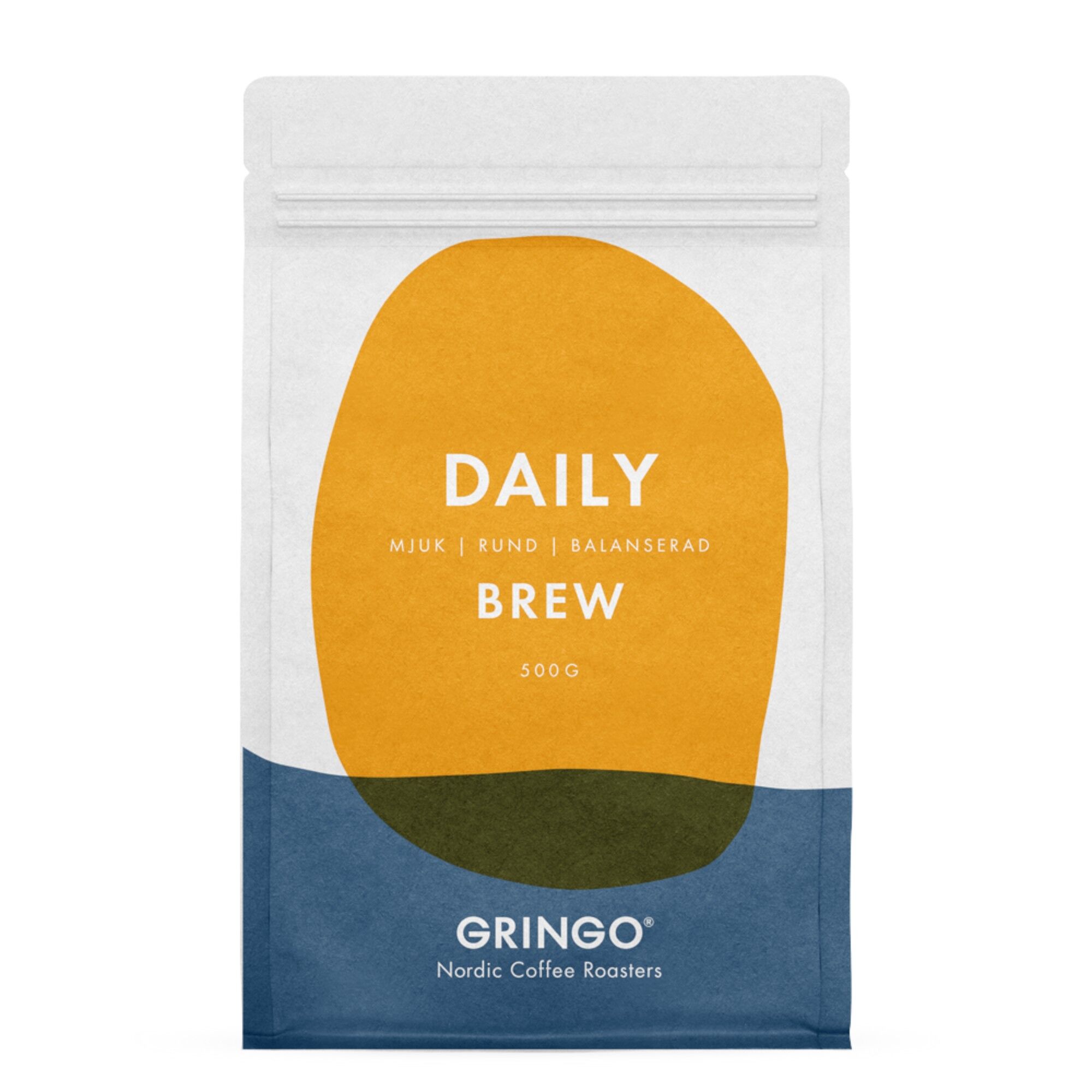 Gringo Daily Brew kaffebønner 500 g