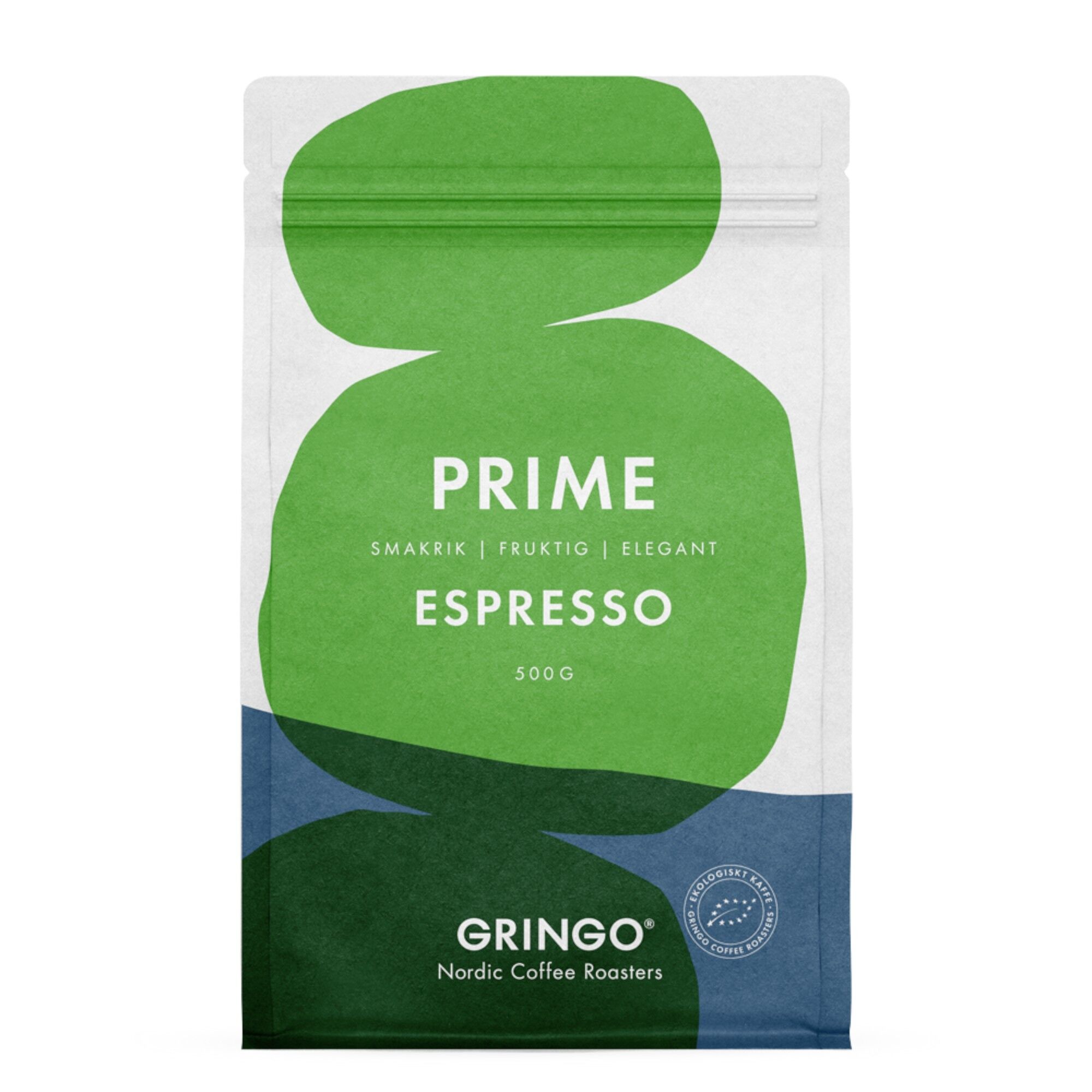 Gringo Prime Espresso kaffebønner 500 g