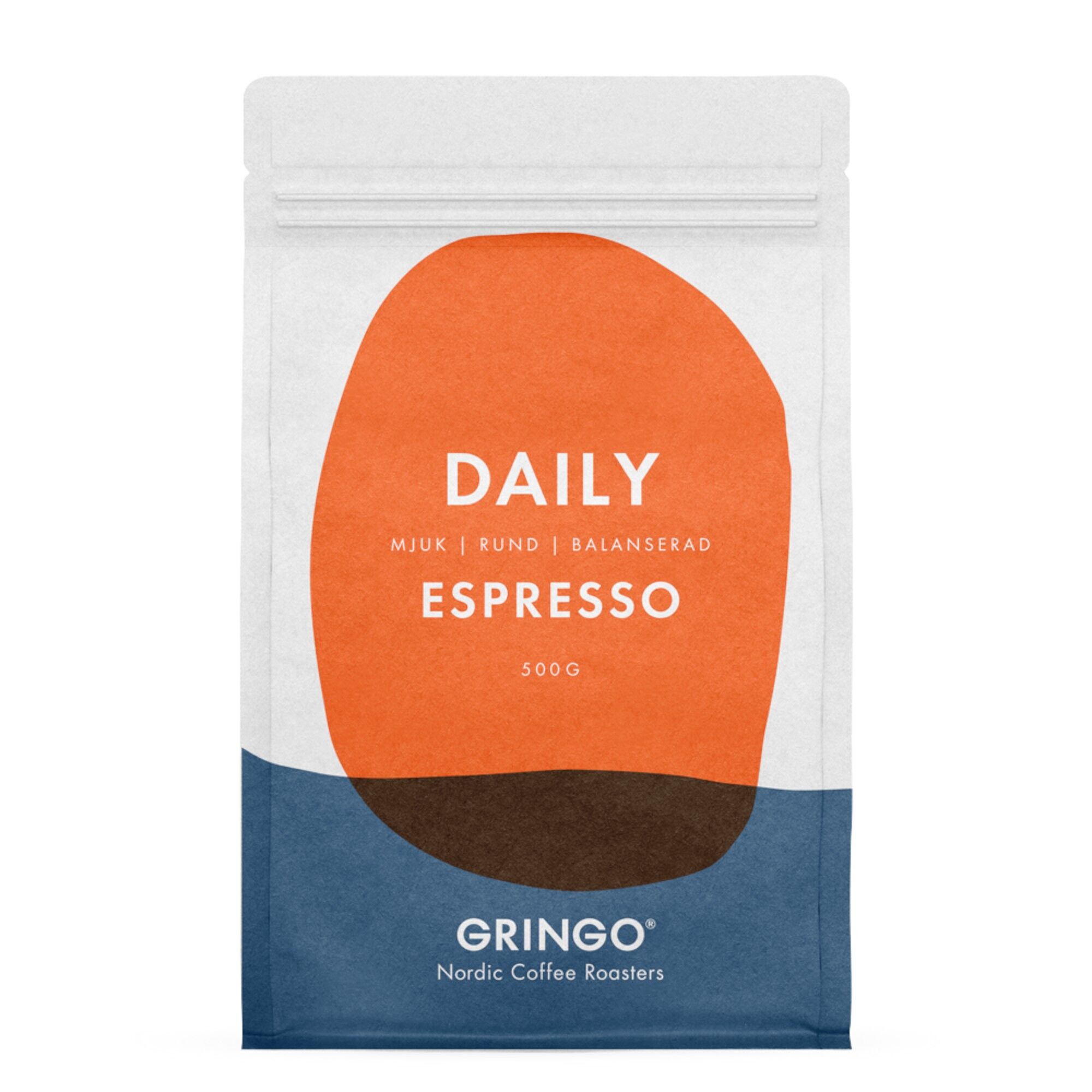 Gringo Daily Espresso kaffebønner 500 g
