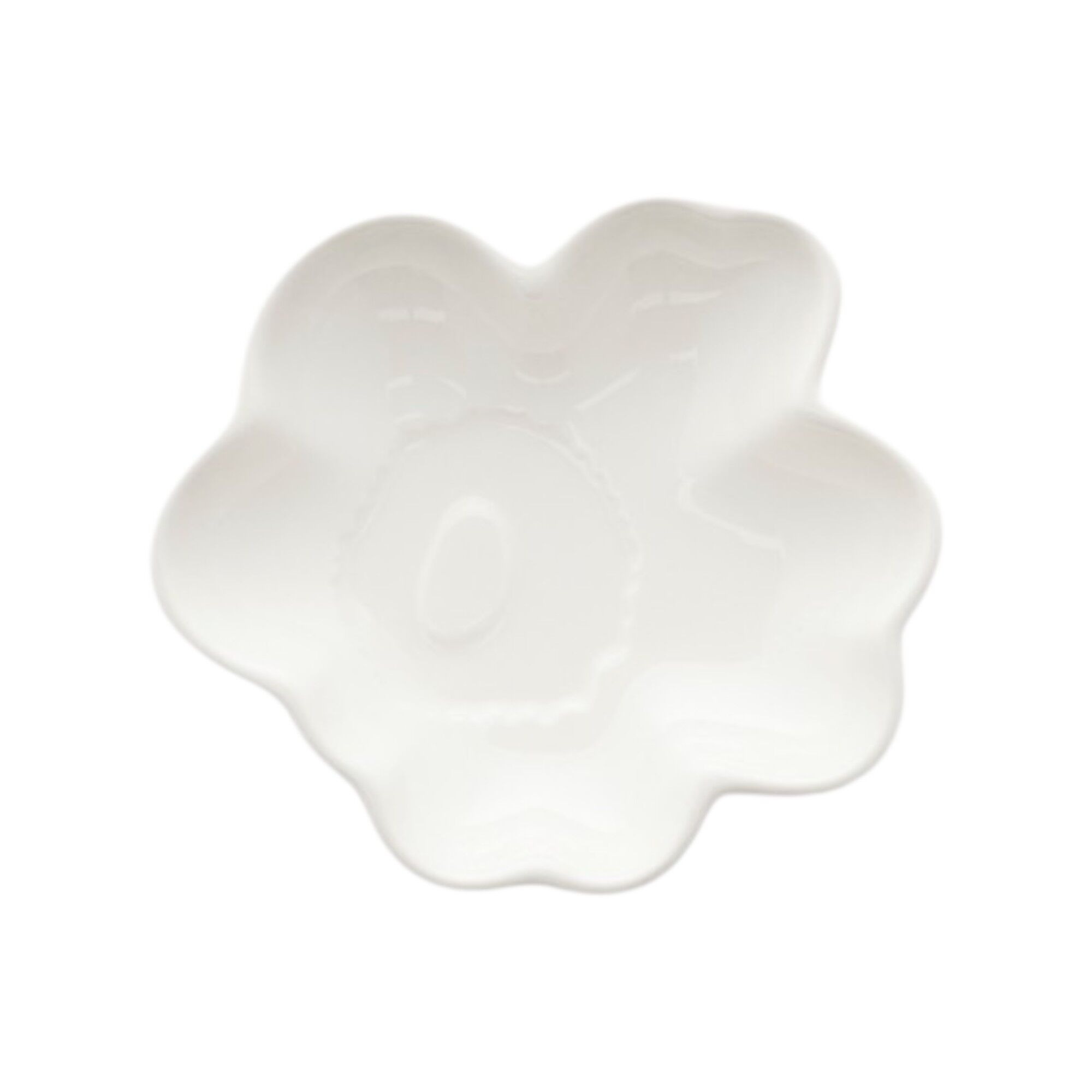 Marimekko Unikko-fad 9 cm, hvid