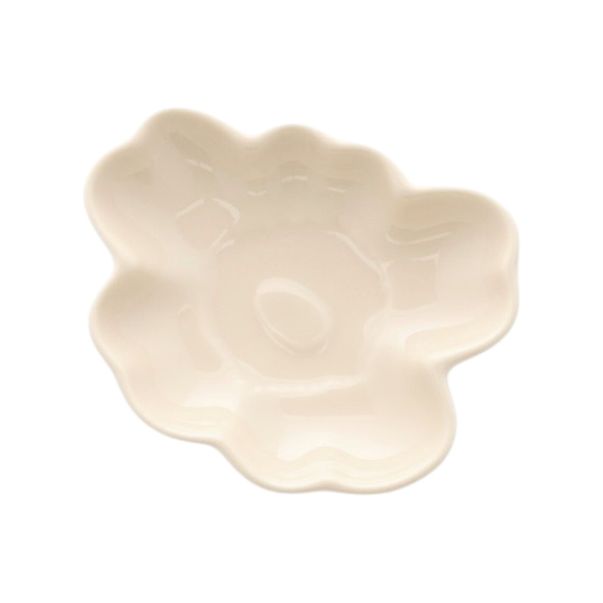 Marimekko Unikko-fad 9 cm, beige