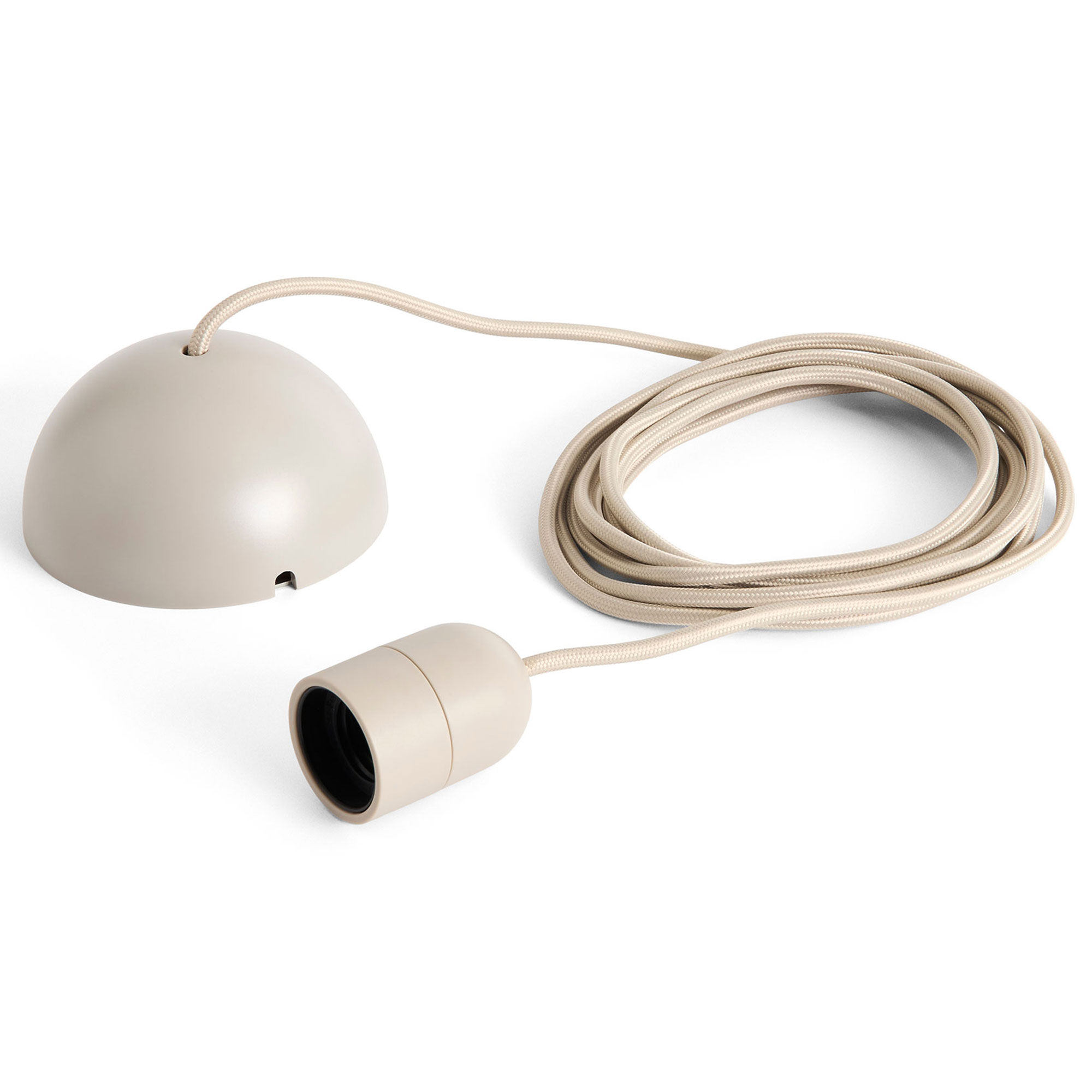 Hay Common Pendant Cord Set pendelophæng, beton grey