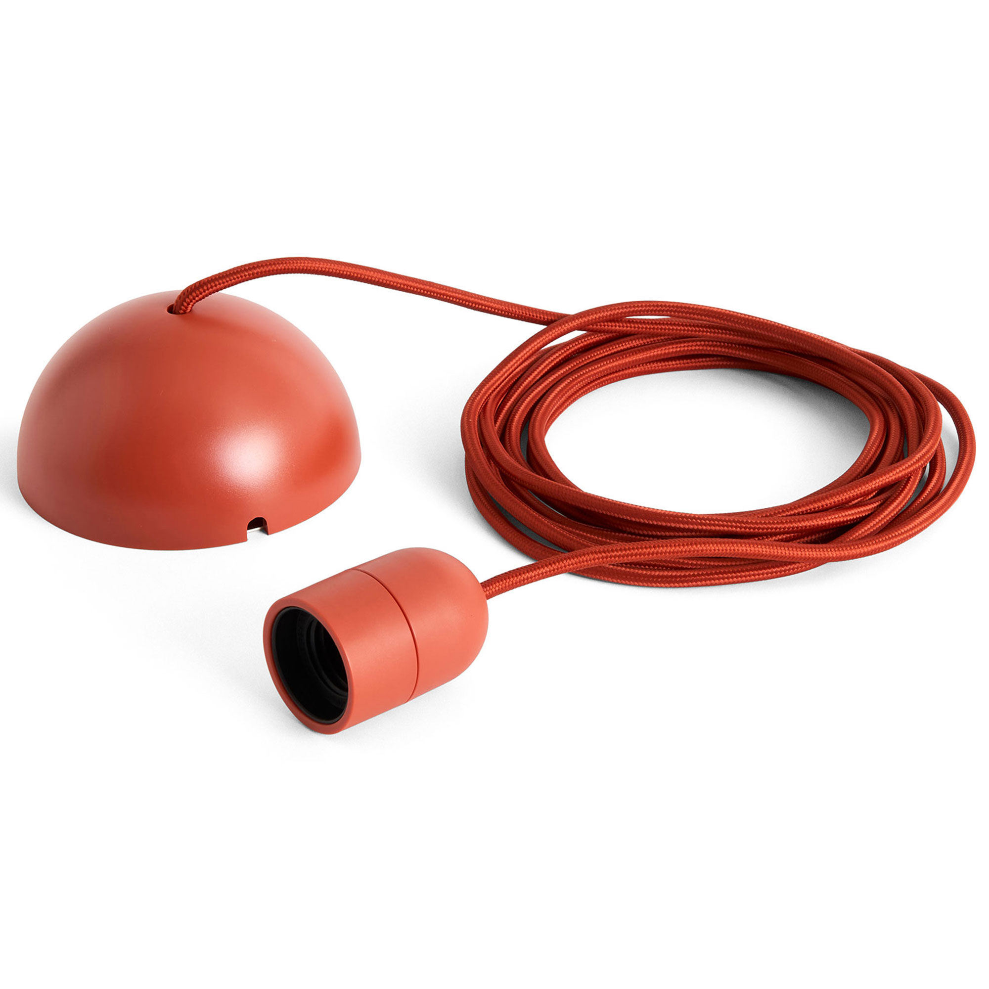 Hay Common Pendant Cord Set ledningssæt, rusty red