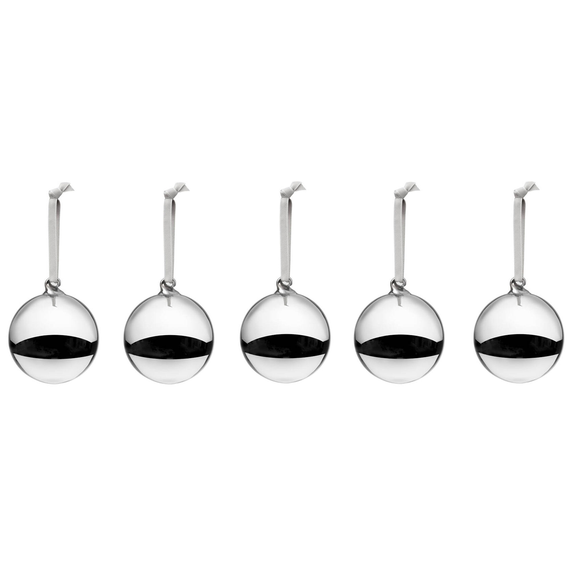Iittala Glaskula 80 mm 5-pack, spegelblank finish