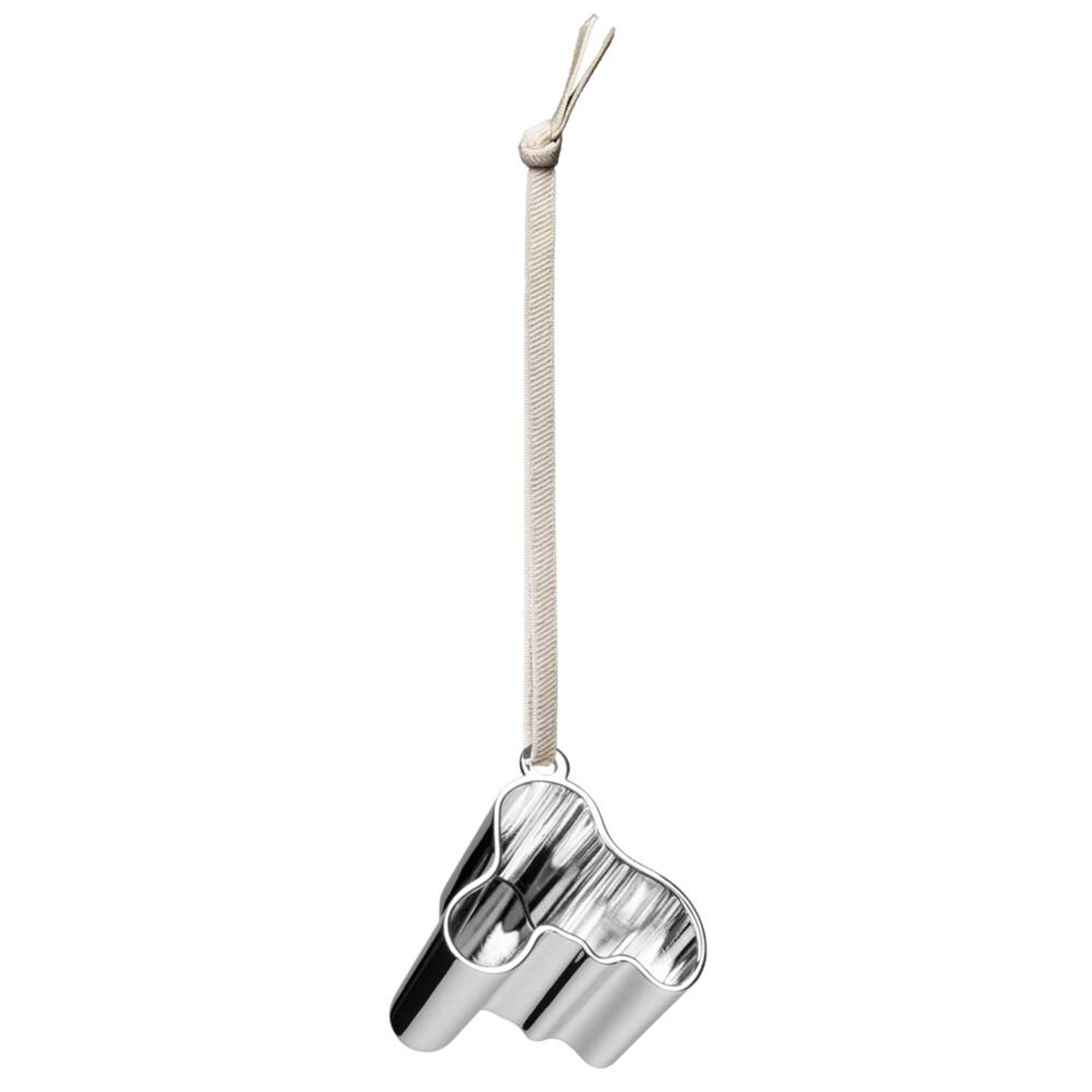 Iittala Aalto ornament 3 cm, silver