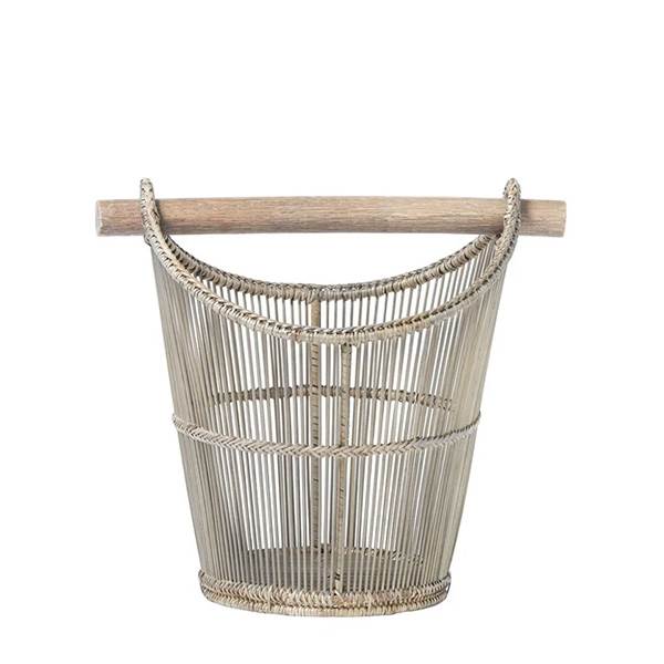 Lene Bjerre Norah kurv H37 cm - Natur  : Erling Christensen Møbler
