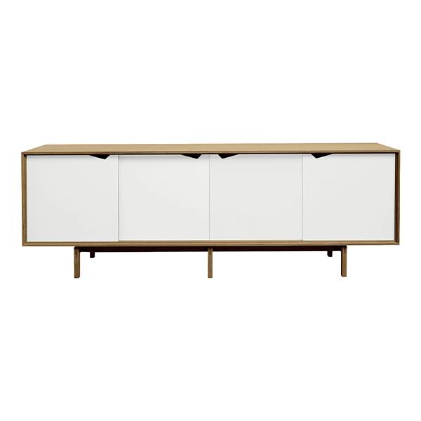 Andersen Furniture S1 sideboard - Hvidolieret eg - Hvid  : Erling Christensen Møbler