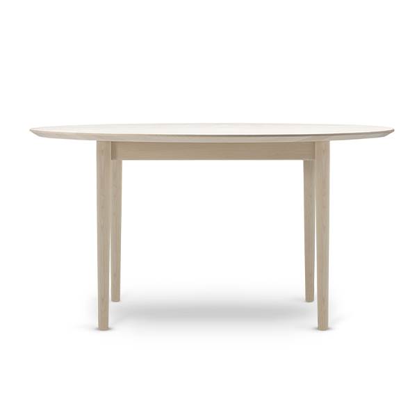 Andersen Furniture Classic 295 rundt spisebord - eg hvidolieret - Ø125 cm. Eg - hvid olie : Erling Christensen Møbler