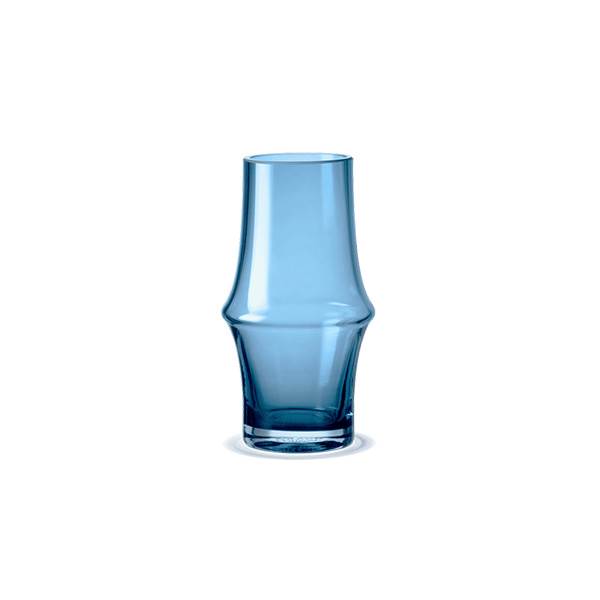 Holmegaard Arc Vase - H: 15 cm - Mørk blå  : Erling Christensen Møbler
