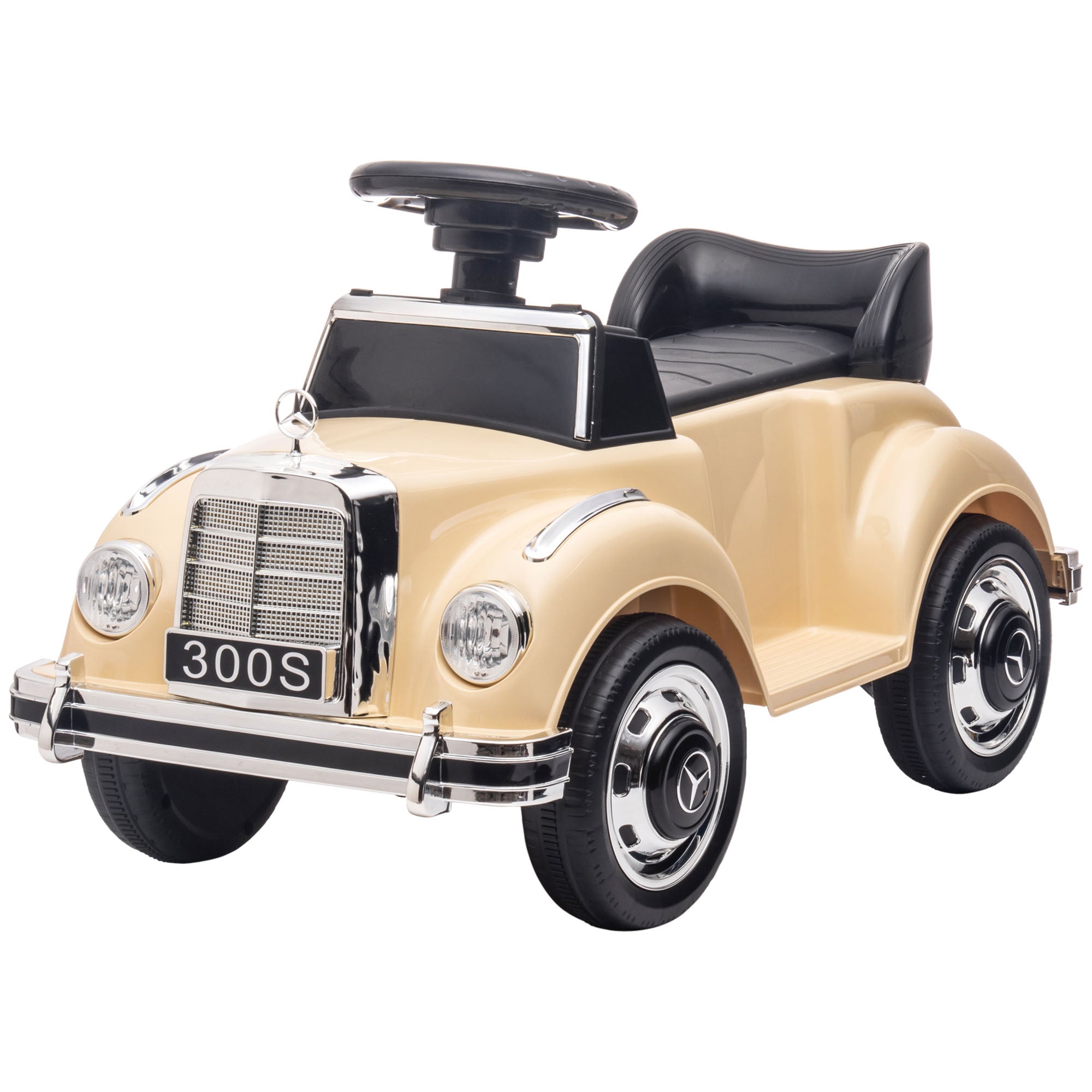 Børnebil mercedes benz design 300 s design, beige