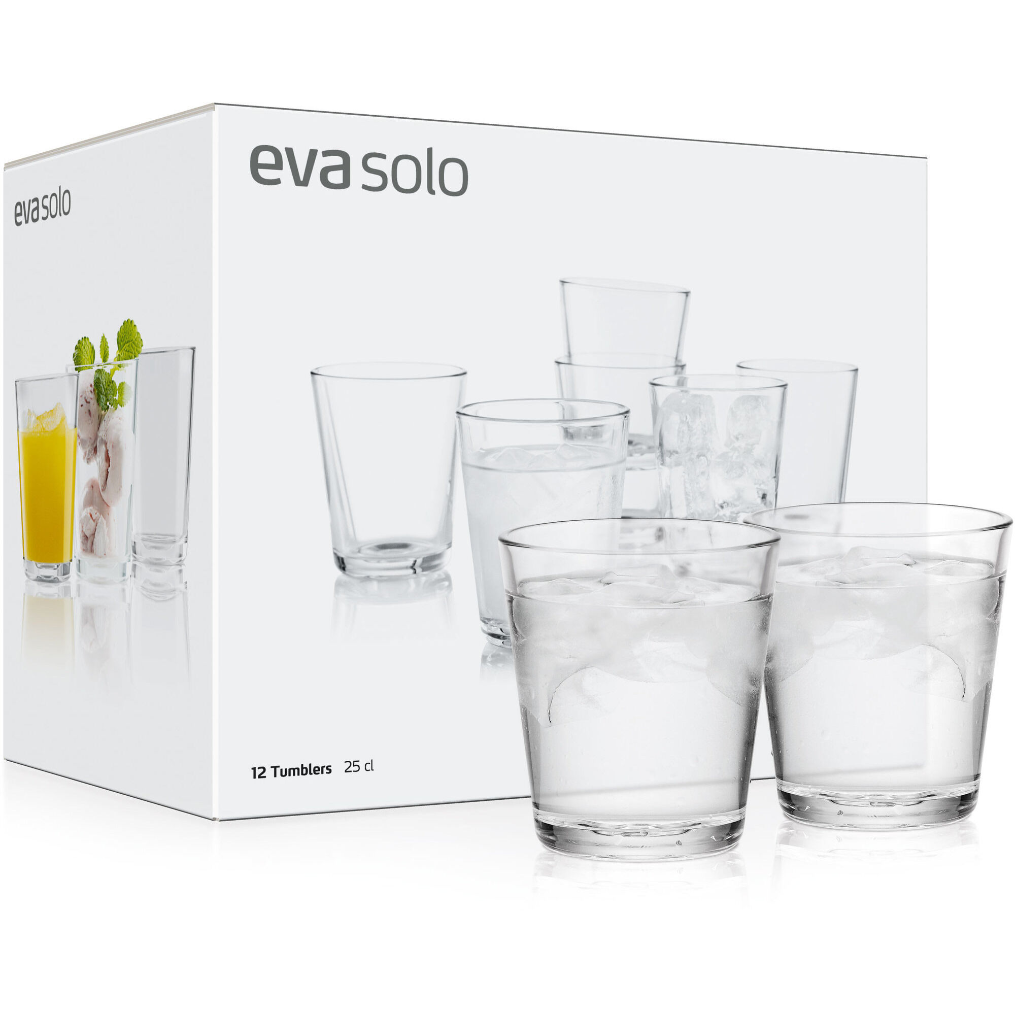 Eva solo Drikkeglas 25 cl. 12 stk.