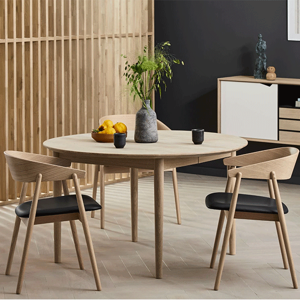 Andersen Furniture Classic 295 rundt spisebord - Udstillingsmodel  : Erling Christensen Møbler