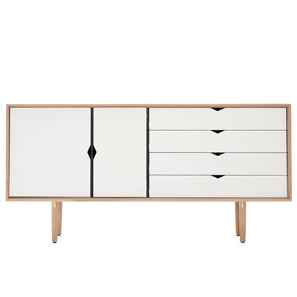 Andersen Furniture S6 skænk - Hvide fronter  : Erling Christensen Møbler