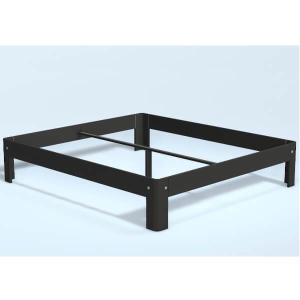 Auping Auronde midnight black oak -dobbeltseng  : Erling Christensen Møbler