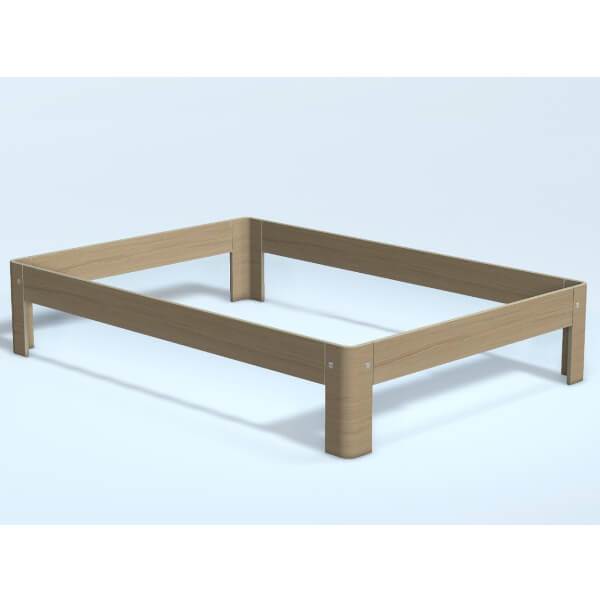 Auping Auronde natural oak - 120x200cm. - Høj model  : Erling Christensen Møbler