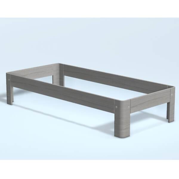 Auping Auronde chalk grey oak - enkeltseng  : Erling Christensen Møbler