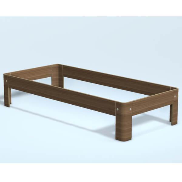 Auping Auronde natural walnut - enkeltseng  : Erling Christensen Møbler