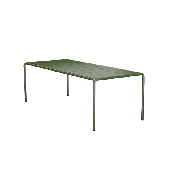 Houe Avanti havebord 222,5 x 98 cm - Olive Green  : Erling Christensen Møbler