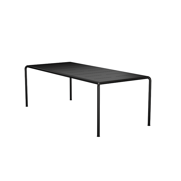 Houe Avanti havebord 222,5 x 98 cm - Black  : Erling Christensen Møbler