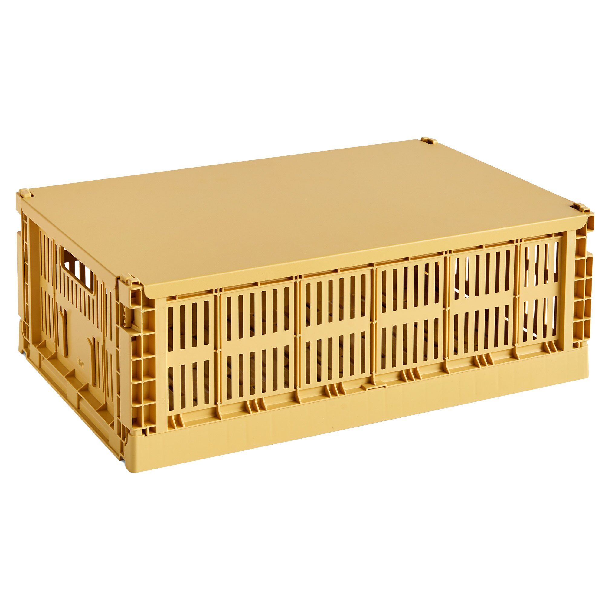 Hay Låg, Colour Crate, golden yellow, large